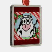 Carla Koe kerstversiering Metalen Ornament (Rechts)