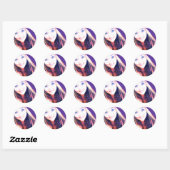 Carleigh's Krewe Foto Ronde Stickers (Vel)
