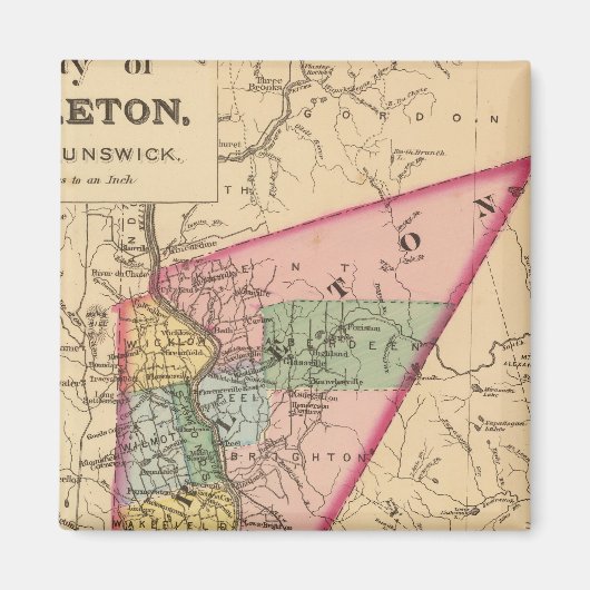 Carleton Co. NB Magneet (Voorkant)