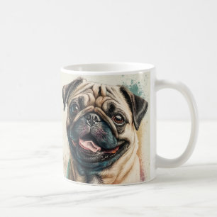 Carlin amoureux des chiens mug chien maman mug