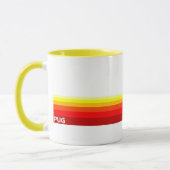 Carlin avec la tasse de rayures (Gauche)