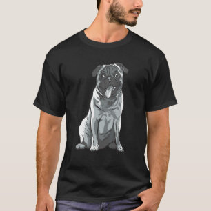 Carlin Carlino Doguillo Pug Hond Accessoire T-shirt
