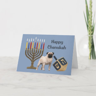 Carlin Carte Chanukah Menorah Dreidel