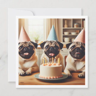 Carlin carte d'anniversaire, Carlin carte, Carlin