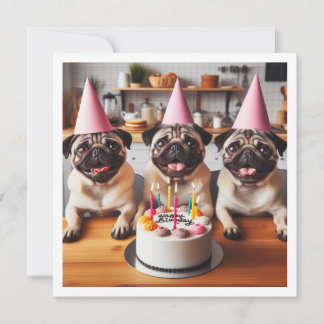 Carlin carte d'anniversaire, Carlin carte, Carlin