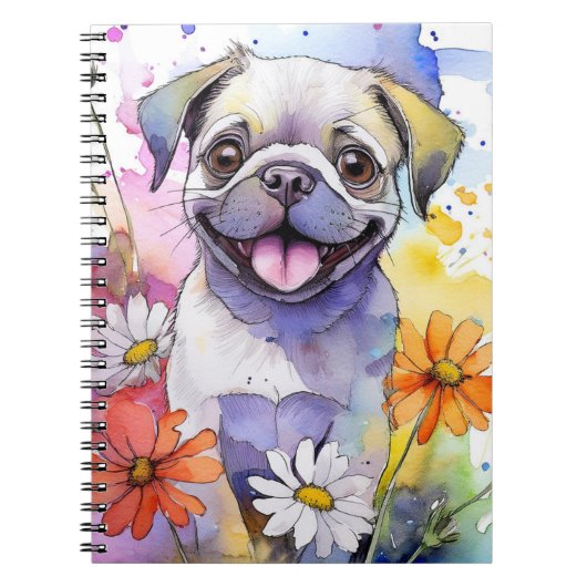 Carlin Chien Carnet Spiral (Devant)