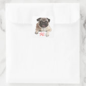 Carlin Chien Chien Chien Bonjour Stickers de voeux (Sac)