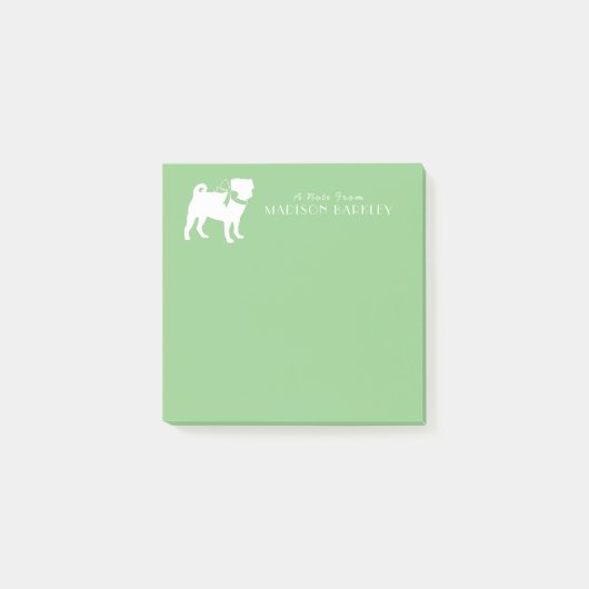 Carlin Chien Chien Chien Puppy Post-it Notes (Devant)