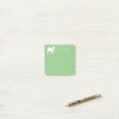 Carlin Chien Chien Chien Puppy Post-it Notes (Sur un bureau)