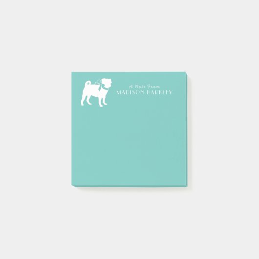Carlin Chien Chien Chien Puppy Post-it Notes (Devant)