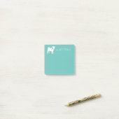 Carlin Chien Chien Chien Puppy Post-it Notes (Sur un bureau)