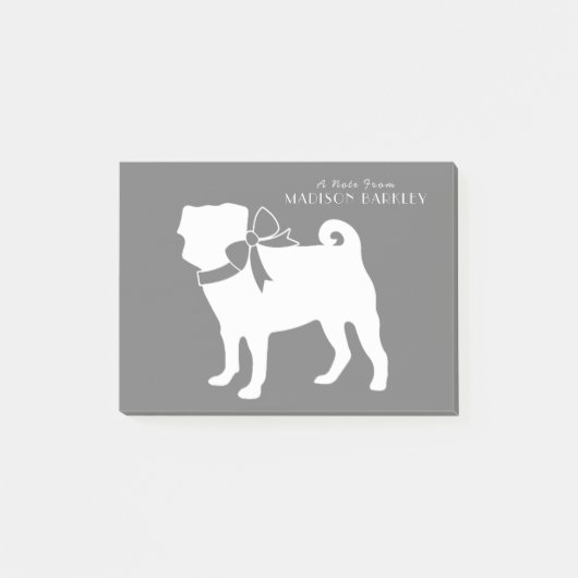 Carlin Chien Chien Chien Puppy Post-it Notes (Devant)
