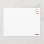 Carlin Chien Chien Chien Salutation Carte postale (Dos)