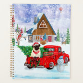 Carlin Chien dans la livraison de Noël Camion neig (Devant)