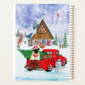 Carlin Chien dans la livraison de Noël Camion neig (Dos)