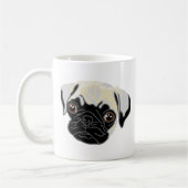 Carlin Chien Maman Mug (Gauche)