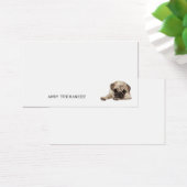 Carlin Chien Merci note, Carte de note cadeau, Min (Bureau)