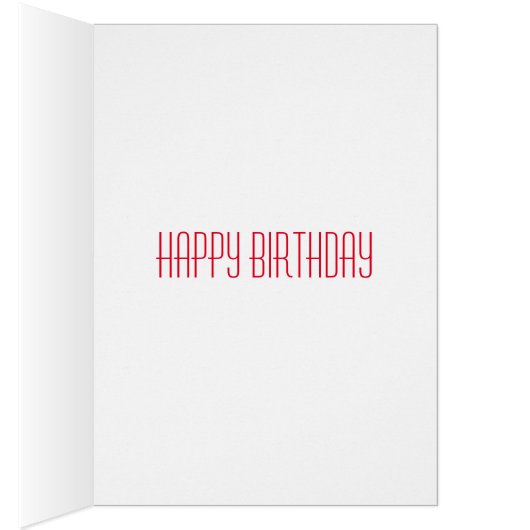 Carlin chien mignon carlin Joyeux anniversaire (Intérieur (Droit))