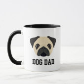 Carlin Chien Papa Mug (Gauche)