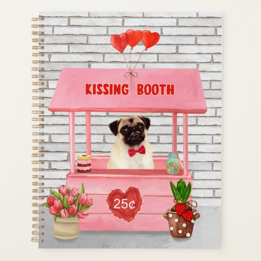 Carlin Chien Valentine's Day Kissing Booth (Devant)