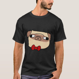 Carlin Cravate Bow Face T-shirt classique 598