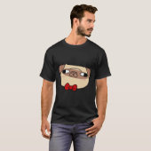 Carlin Cravate Bow Face T-shirt classique 598 (Devant entier)