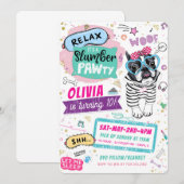 Carlin de la fête de bois Invitations Anniversaire (Devant / Derrière)