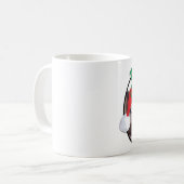 Carlin de Noël - Blanc 11 oz classique Mug blanc (Devant gauche)