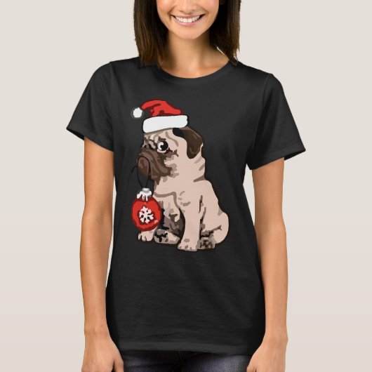 Carlin de Noël T-shirt classique 168 (Devant)