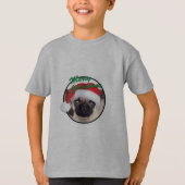 Carlin de Noël - T-shirt de base pour enfants (Devant)