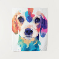 Carlin Dog Wild Natuur Dierlijke Kleur Art Schilde