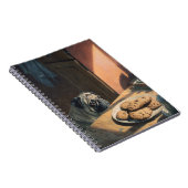 Carlin et cookies Carnet spiral (Côté Droit)