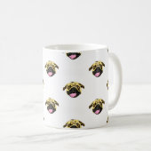 Carlin Face Impression Blanc 325 ml Mug classique (Devant droit)