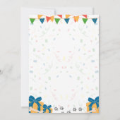 Carlin Invitation d'anniversaire (Dos)