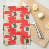 Carlin Life Serviette de cuisine (Quart Plié)