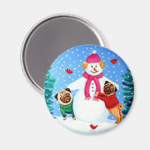 Carlin Magnet Frosty's Helpers (Recto/Verso)