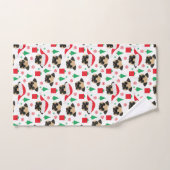 Carlin mignon de Noël (Serviette à main)