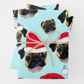 Carlin Noël cadeau papier d'emballage (En situation)