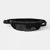 Carlin Noir Chien Mops Cute Mops Conception De Gro (Recto)