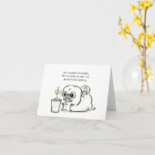 Carlin Poésie : Une belle carte d'amitié (Fleur jaune)