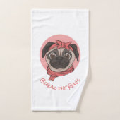 Carlin rose enfreindre les règles (Serviette à main)