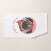 Carlin rose enfreindre les règles (Serviette à main)