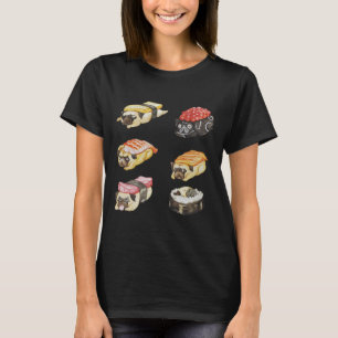 Carlin Sushi Aquarelle classique T-shirt 487