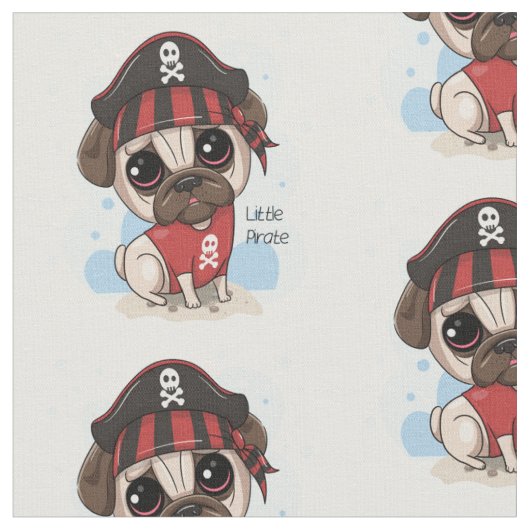 Carlin tissu de pirates (Fermer)