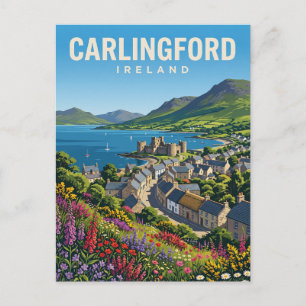 Carlingford Ierland Briefkaart