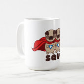 Carlins de peloton de carlin dans la tasse de thé (Devant gauche)