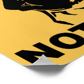 Carlins Pas Drogues Drôle Poster Signes Dit (Coin)