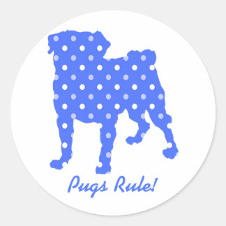 Carlins Règle Polka Dot Carlin Stickers - Secourt