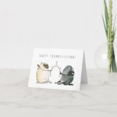 Carlins Wishbone Carte Thanksgiving (Devant)