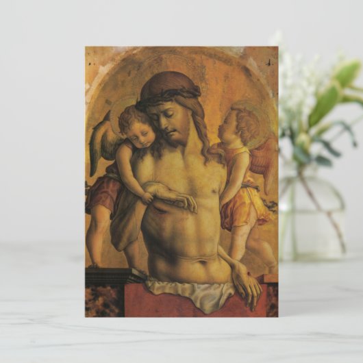 Carlo Crivelli - Pietà Kaart (Staand voorkant)